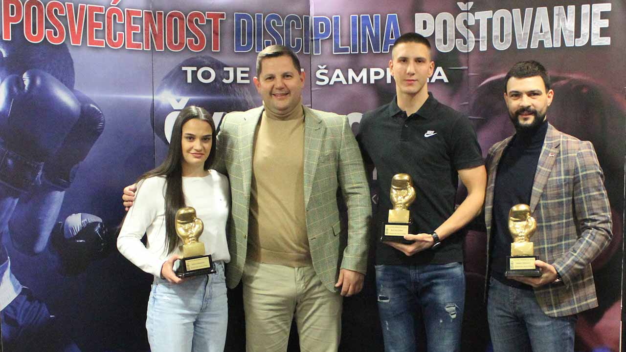 BSS odlučio - Sara i Rastko Zlatni bokserka i bokser za 2022.